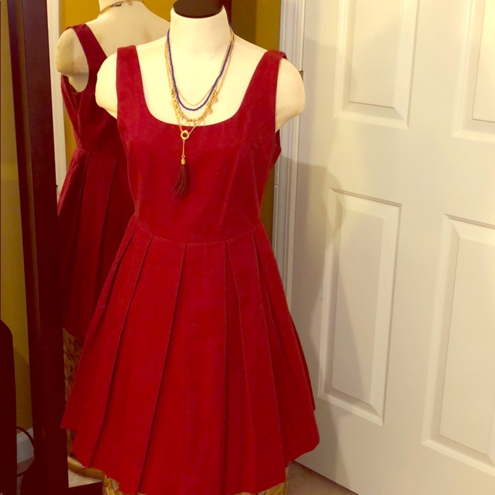 NWOT BB Dakota dark red dress
